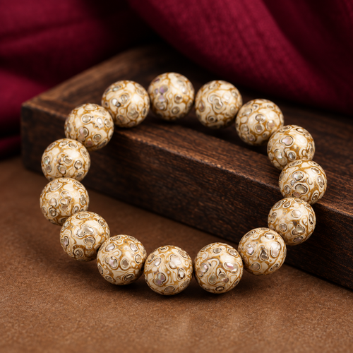 Natural Daqi Lacquer Bead Bracelet – Crafted from Lacquer Tree Sap | Ancient Chinese Heritage